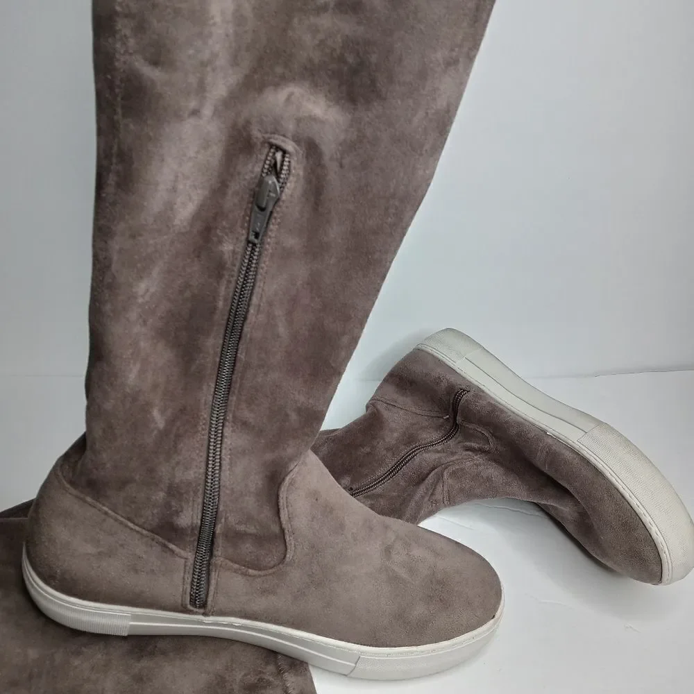 J Slides Petra Over The Knee Sneaker Boots